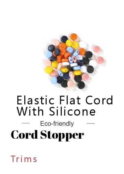 Cheap Elastic Flat Cord With Silicone for sale