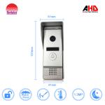 Amazing Wired Villa video intercom system Entry system home security with Clock