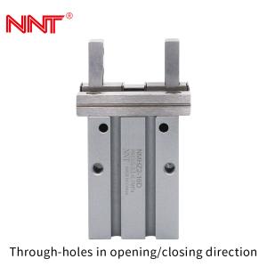 NNT Parallel Adjustable Air Gripper Cylinder 40mm Maximum Stroke