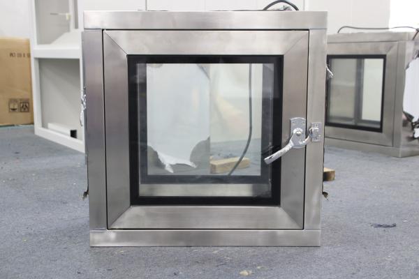 Cheap Electromagnetic Interlock 304 SUS Static Pass Through Box Zone Sterilization for sale