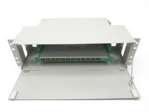 Enclosed Structure Outdoor Fiber Distribution Box With Different Adapter Panel