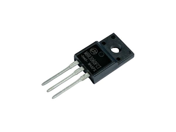 Cheap 30A 60V Schottky Barrier Diodes Rectifier Circuits For Converting AC To DC MBR3060FCT for sale