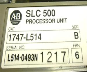 1747-L514  Processor Communication Interface Allen-Bradley Signal Range 4 - 20mA