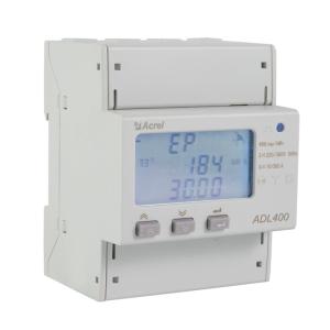RS485  / Modbus-RTU 154~264Vac Din Rail Energy Meter ADL400