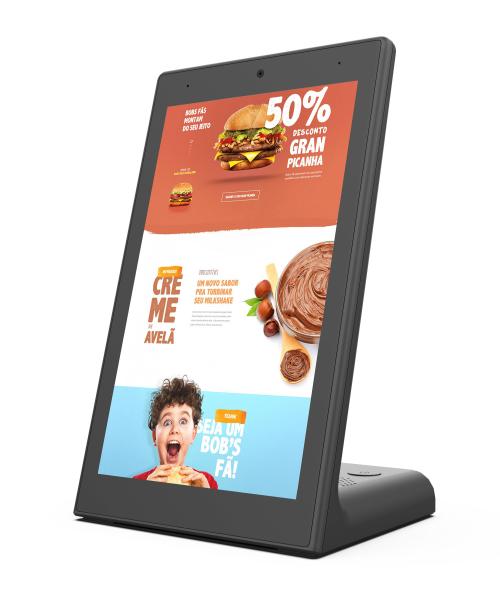 Cheap RK3288 Quad Core Desktop Vertical Digital Signage With Android 10 System for sale