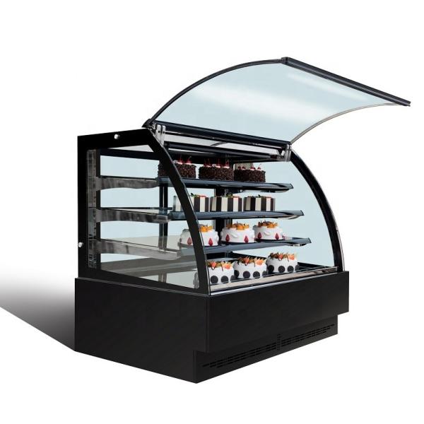 Cheap Commencial bakery display case cake showcase with CE/ETL for sale