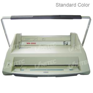 12 - Pins Handle Electric Binding Machine For Velo Binding Strip WB-2000