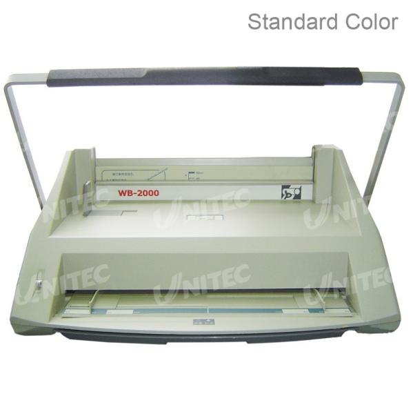 Cheap 12 - Pins Handle Electric Binding Machine For Velo Binding Strip WB-2000 for sale