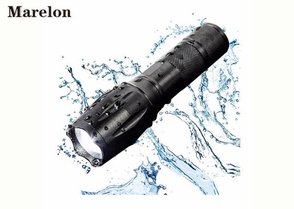 Cheap 1000 Lumens Pocket LED Emergency Flashlight Adjustable Focus Zoom Light for sale