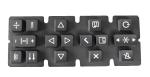 Waterproof Panel Mount Keyboard 16 Keys No Electronics Controller With USB / PS2