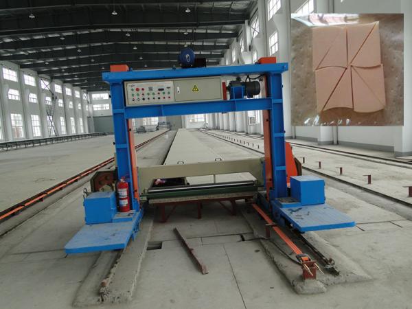 Cheap Automatic 50 Meters Sponge Cutting Machine , Strip Sponge Slicer for sale