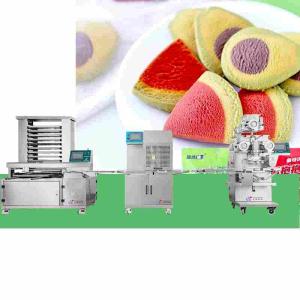 Best Fully Automatic Biscuit Making Machine 4.5kw Cookie Encrusting Equipment wholesale