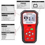 Cozy Computerized Engine Analyzer Code Reader With O2 Sensor Test 2.8 Inches