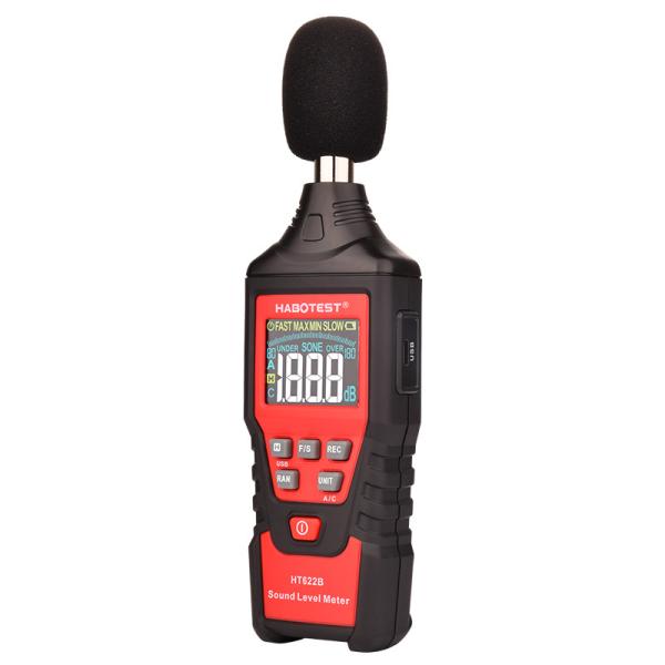 Cheap 100dB Digital Decibel Meter , 110dB Digital Noise Meter for sale