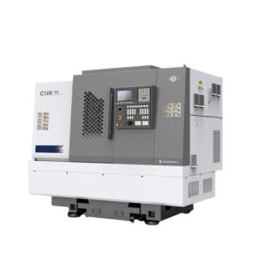 CNC Lathe CHK46 Gang Type Tool Post Precision Cutting Slant Bed CNC Turning Lathe Machine