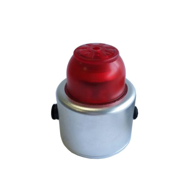 Cheap 100 Decibel 1.5Ah Solar Powered Warning Lights Fixed Rotating for sale