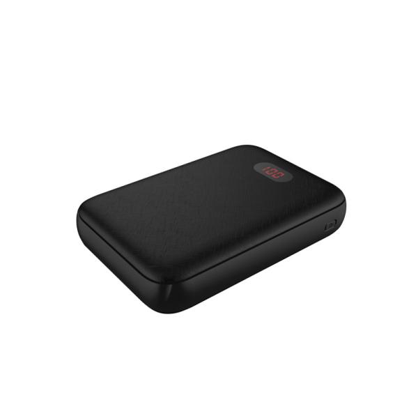 Cheap Fast Charging ABS 23mm LCD Display Power Bank for sale