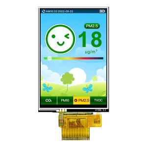 Best Practical 3.3V 3.5&quot; TFT LCD Module , 45PIN Capacitive LCD Display TFT-H035A5HVTST2R45 wholesale