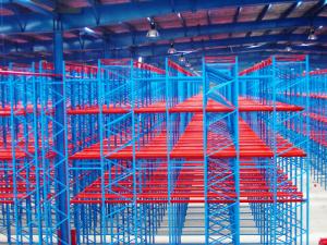 China Industrial Warehouse Drive In Pallet Rack For High Density Storage on sale