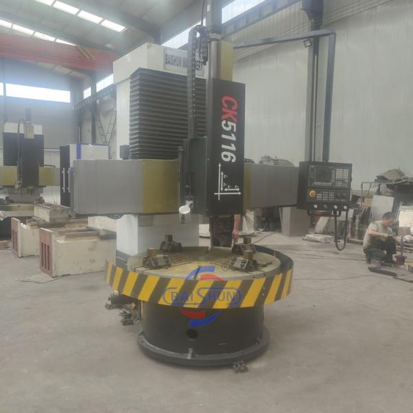 Cheap Automatic Vertical Torno CNC Turret Lathe Machine Tool Single Column Lathe for sale