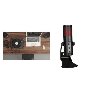 98dB SNR 5V USB2.0 Stereo Computer Microphone With Mute Button