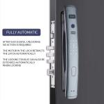 Glomarket Smart Tuya Wifi Door Lock Automatic Alarm Fingerprint Smart APP Key