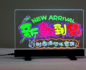 Best Flashing Illuminated Erasable Neon LED Writing Board Menu Table Sign with Controller LED Message Board Display LED Sign wholesale