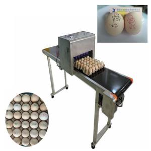 Green and efficient egg Jet Coding Machine , industrial continuous inkjet printers 
