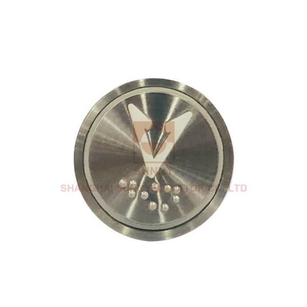 Cheap Cassette Structure Elevator Lop Button , Push Button Switch For 2 - 3mm Panel for sale