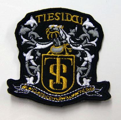 Cheap TS Dragon Custom Embroidered Patches Cotton Fabric for Soccer Suit for sale