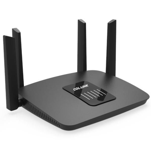 Cheap 802.11AC 1200Mbps Wireless-AC Dual Band Router with 4 LAN port COL-AC06 for sale