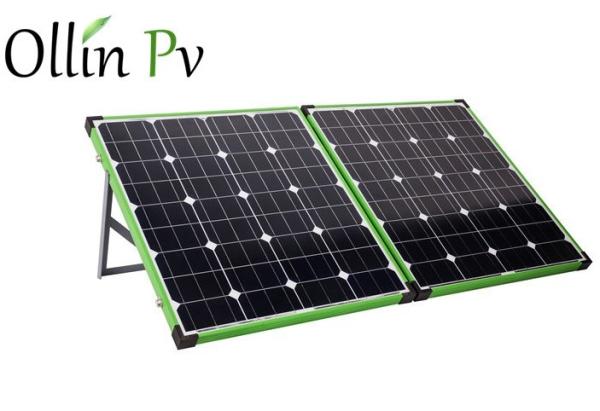 Cheap Green Color Frame Folding Solar Panels With / Without Assembled Controller for sale