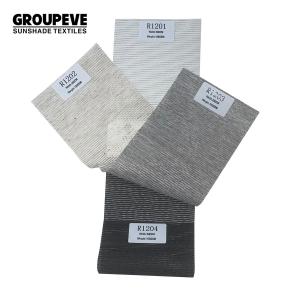 China Customized 100% Polyester Roman Shades Fabrics 30m For Window Treatment on sale