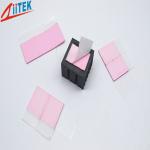 pink 3.0W/mK CPU Heatsink Cutting Thermal Conductive Foam Ultrasoft Compressible