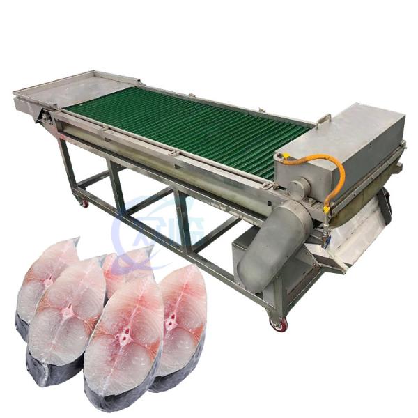Cheap Mackerel Cutting Machine Fish Processing Conveyor Belt Qingzhan Fish Cutting Machine for sale