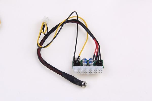 Cheap IOASPOW  DC ATX  Plug Type 24Pin  Pico power supply  DC board ADDDIP150A  150W itx case psu used in mini computers green for sale