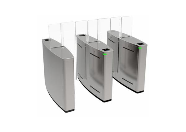 Cheap SS304 550mm Width 40person/Min Double Wing Turnstiles for sale