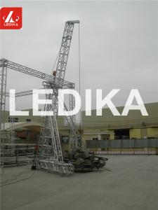 ISO Line Array Speaker Hanging Truss System 8 Meter Height 1.1 Ton Max Loading