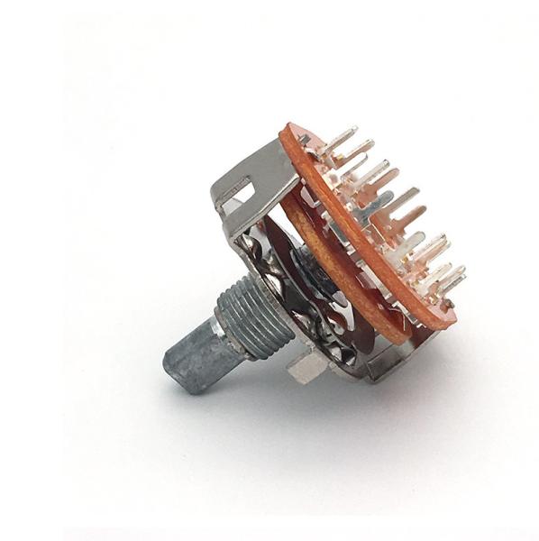 Cheap 0.3A Continuous Rotary Switch  20MM 8 Way Selector Switch for sale
