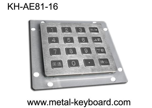 Cheap 16 Keys Usb Ps2 Matrix Metal Numeric Keypad Rear Panel Mounting Solution for sale