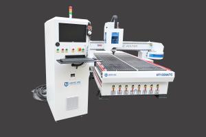 China 380V Wood Router Cnc Machine With ATC 1300 X 2600 Mm on sale