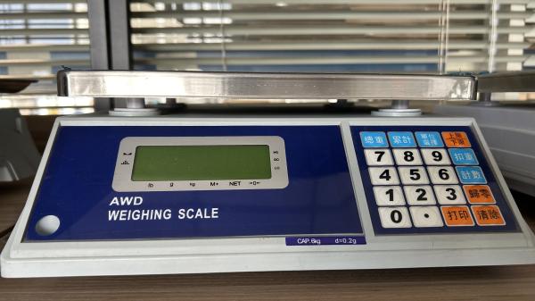 Cheap 30kg Digital Weighing Scale for Body Scales with 4v Rechargeable Battery and Range for sale