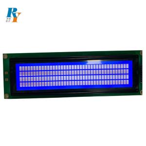 Best 40*4 Character STN LCD Module Blue Monochrome Negative Big Size With ST7065/7066 wholesale