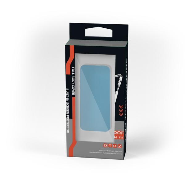 Cheap Popular Phone Case Foldable Packaging Box With Handle Custom Logo for sale