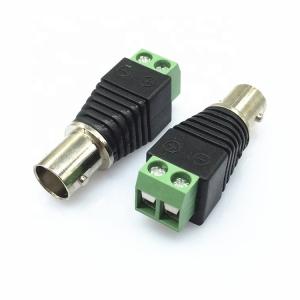 China Solderless Screw Terminal BNC Female Male Connector Adapter for CCTV Camera Monitor Video Recorder on sale