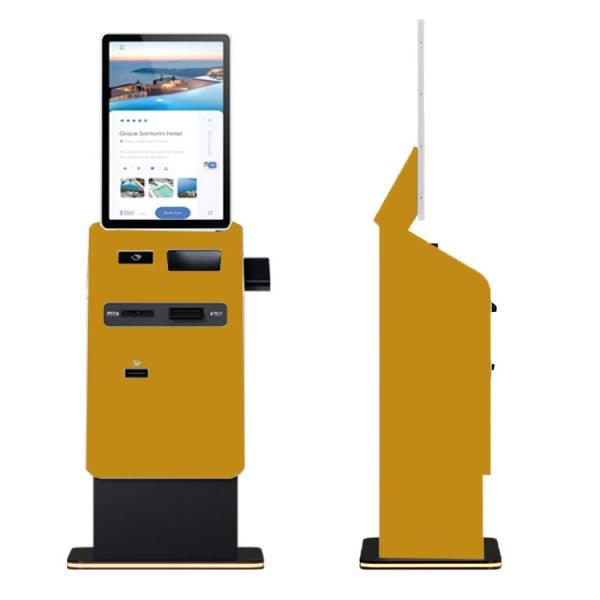 Cheap User-Friendly Self Service Currency Exchange Kiosk with Cash Dispenser and QR Code Scanner for sale