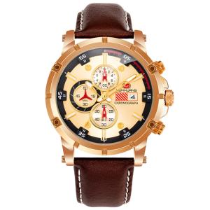 China 30 Meters Waterproof 11cm*8cm*7.5cm Mens Chronograph Watches on sale