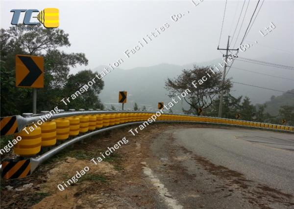 Cheap Low Friction Rolling Barrier System Roller Guard Rail High Tempreture Resistance for sale