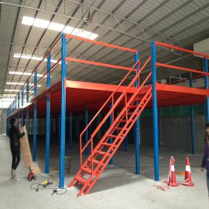 China ISO Approved Pallet Rack Mezzanine Storage System 800KG on sale