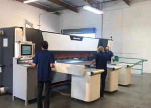 Fully Auto CNC Circular Saw Machine 30KW High Operating Efficiency